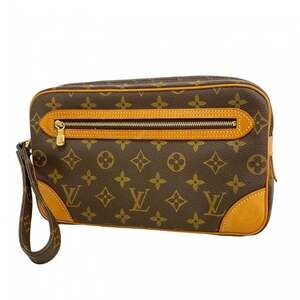 Louis Vuitton Monogram Marly Dragonne GM Clutch Bag M51825 Brown Men's P2436227